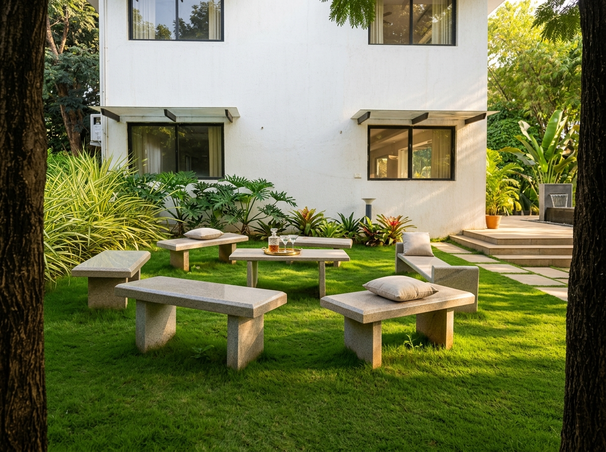 Stone Seating Garden